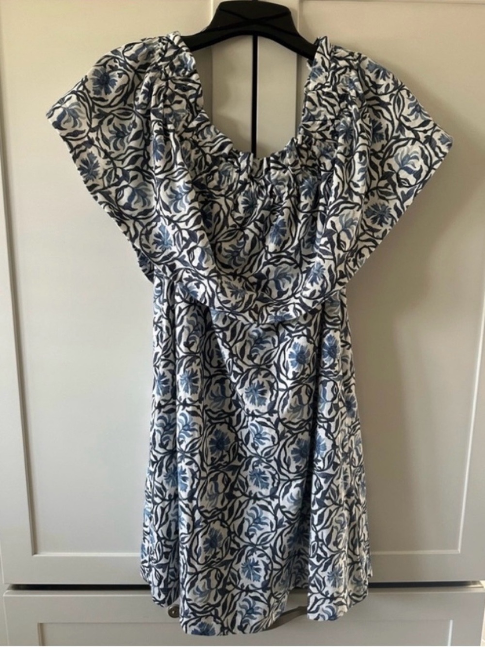 H&M - off-the-shoulder floral pattern dress